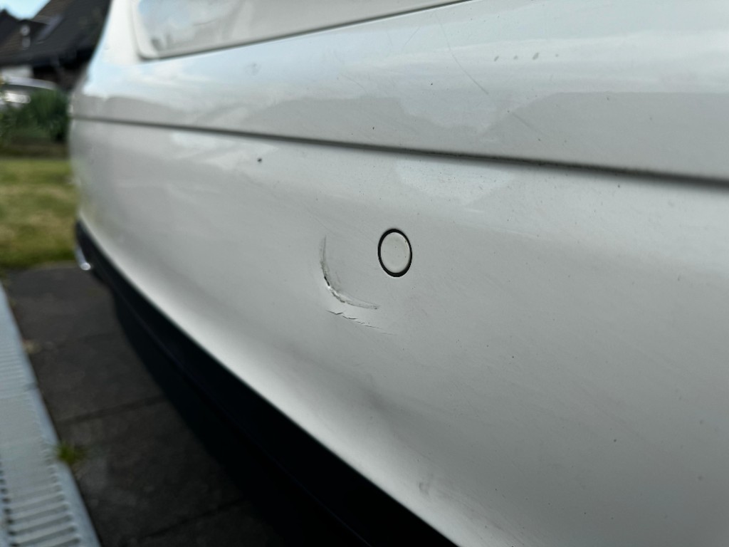 BMW 1er Seitenschaden – Delle Kotflügel